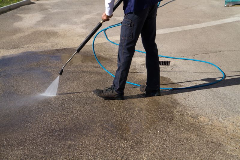 Asphalt Pressure Washing