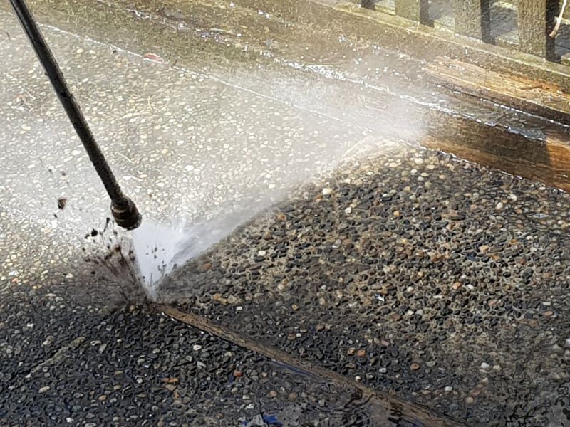Asphalt Pressure Washing